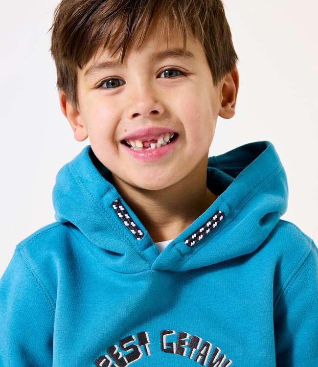 GARCIA Hoodie FOREST GETAWAY GARCIA MINI BOYS RETRO BLUE