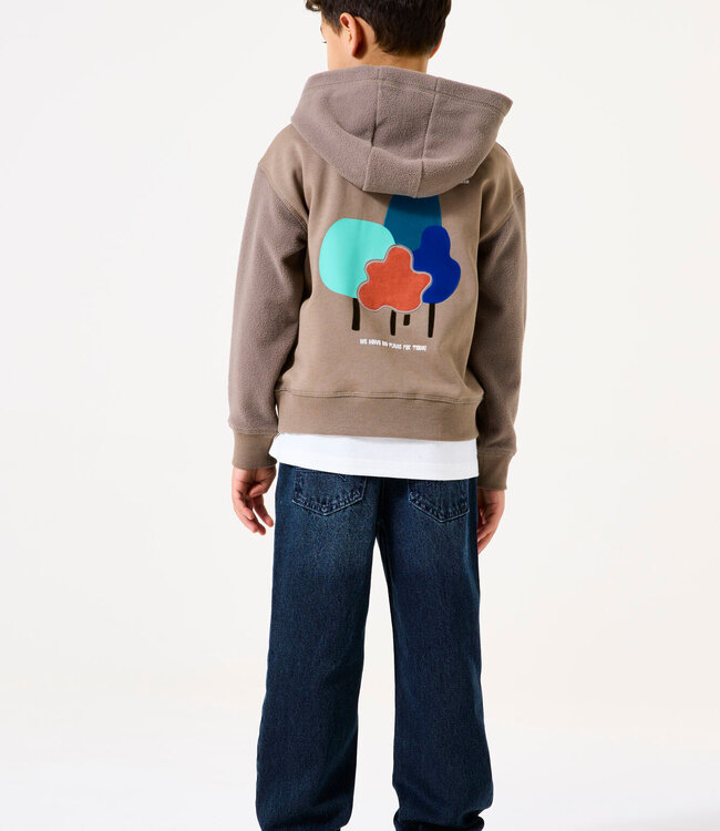 GARCIA Hoodie PACK YOUR BAGS GARCIA MINI BOYS BRANCH