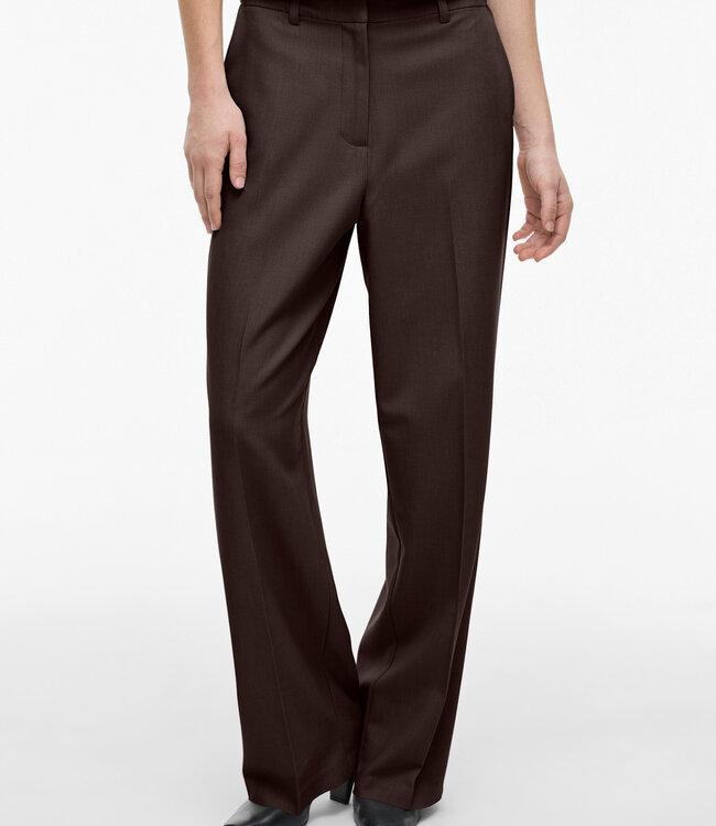 VILA Broek SIFFE STRAIGHT VILA COFFE BEAN