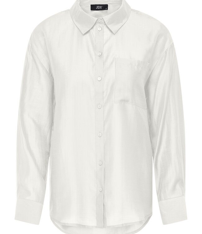 JDY Hemd LIORA SATIN JDY CLOUD DANCER