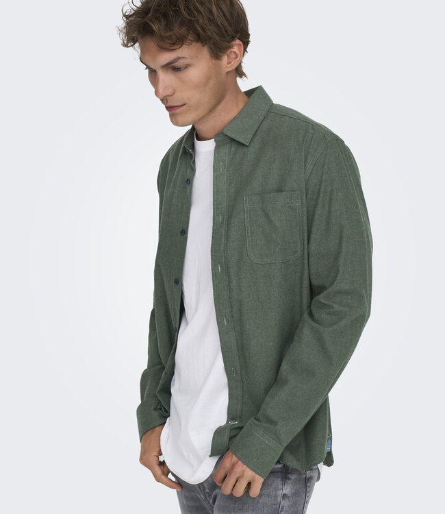 ONLY & SONS HEMD ROAD ONLY & SONS CASTOR GRAY