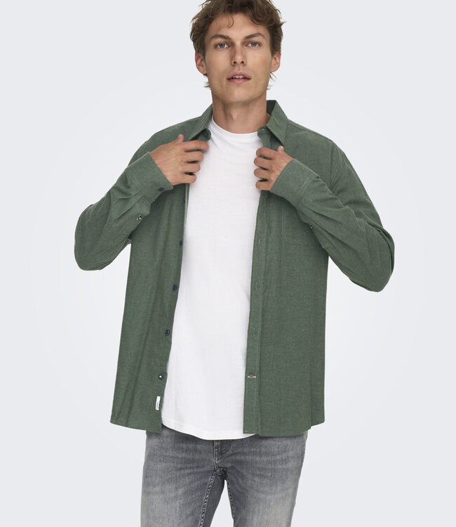 ONLY & SONS HEMD ROAD ONLY & SONS CASTOR GRAY