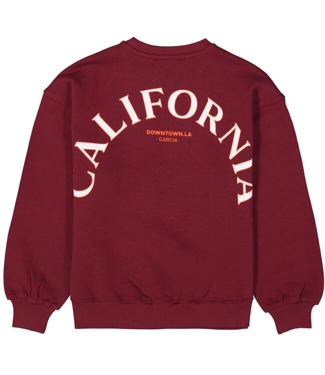 GARCIA Pull CALIFORNIA GARCIA TEEN GIRLS DARK CHERRY
