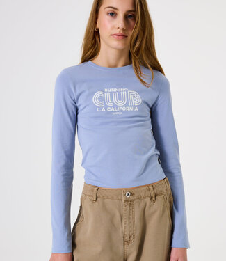 GARCIA T-Shirt RUNNING CLUB GARCIA TEENS GIRLS FROST BLUE