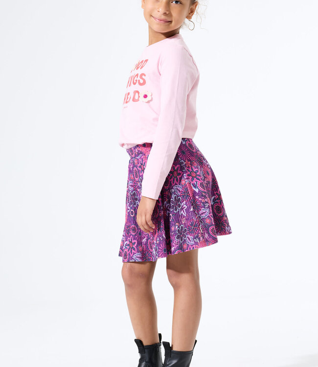 GARCIA T-Shirt GOOD THINGS AHEAD GARCIA MINI GIRLS  ALMOND BLOSSOM