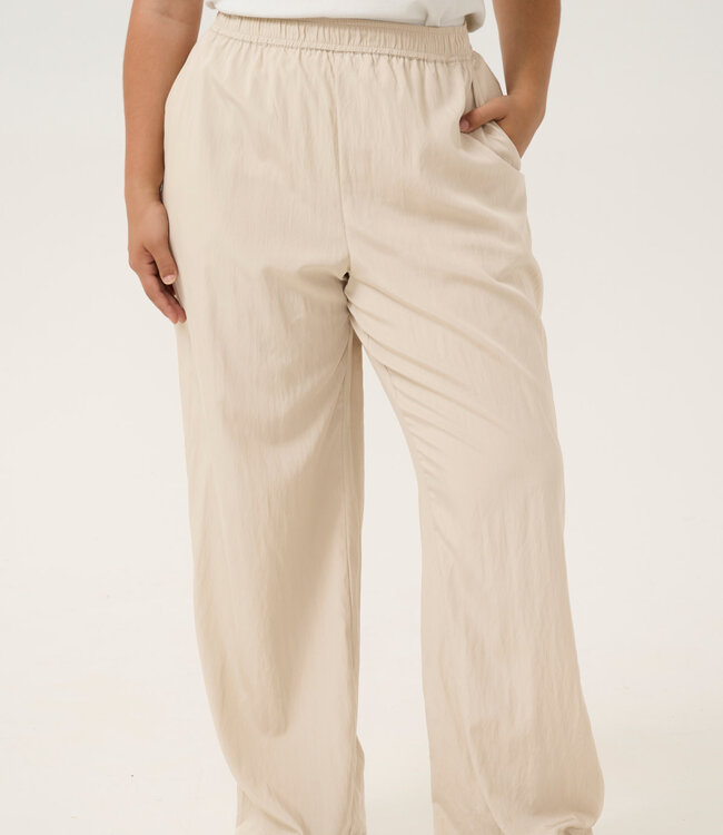 KAFFE CURVE Broek TRINA KAFFE CURVE FEATHER GRAY