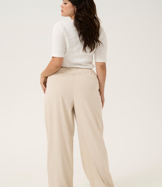 KAFFE CURVE Broek TRINA KAFFE CURVE FEATHER GRAY