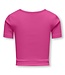 ONLY KIDS MEISJES T-shirt NESSA Only Kids Girls RASPBERRY ROSE SIDE CUT OUT