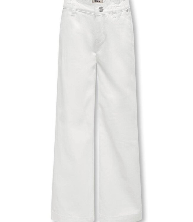 ONLY KIDS MEISJES Broek Jeans COMET WIDE Only Kids Girls WHITE