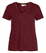 VILA T-shirt OEL Vila CABERNET
