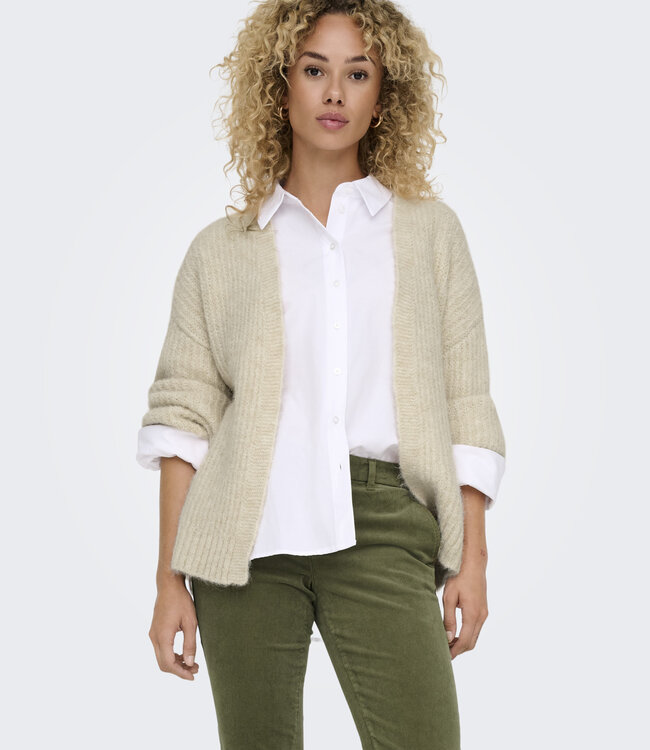 ONLY Vest CARDIGAN MAGGIE ONLY BIRCH