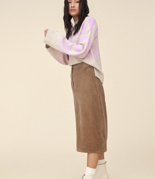 VILA Rok COURDIE HIGH WAIST vila ERMINE