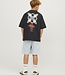 JACK & JONES KIDS T-Shirt ORNOHO BACK PRINT JACK & JONES  BLACK