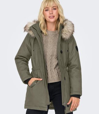 ONLY Jas IRIS PARKA WINTER STONE GRAY