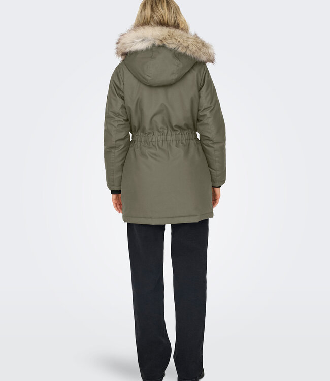 ONLY Jas IRIS PARKA WINTER STONE GRAY