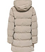 ONLY Jas DIXIE PUFFER COAT ONLY STRING BEIGE