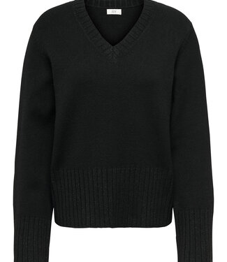JDY Pull PRIME LUREX V-NECK JDY BLACK