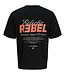 JJ REBEL T-Shirt JIM JJREBEL BLACK