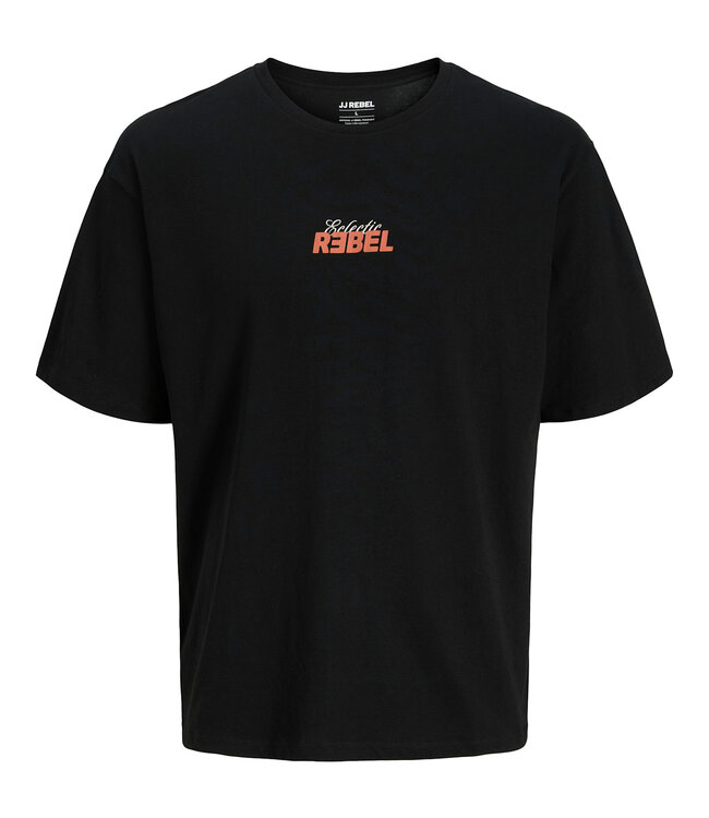 JJ REBEL T-Shirt JIM JJREBEL BLACK