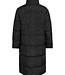 VILA Jas PUFF COAT VILA BLACK BEAUTY LEO