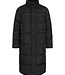 VILA Jas PUFF COAT VILA BLACK BEAUTY LEO