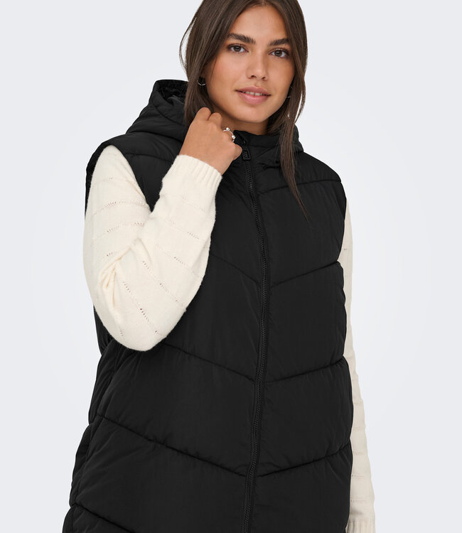 ONLY CARMAKOMA Jas BODYWARMER ALINA ONLY CARMAKOMA BLACK