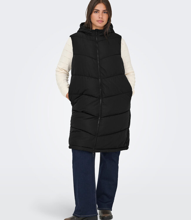 ONLY CARMAKOMA Jas BODYWARMER ALINA ONLY CARMAKOMA BLACK