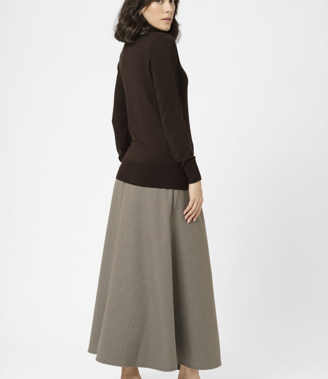 KAFFE Pull ASTRID ROLL NECK KAFFE BLACK COFFEE 191111