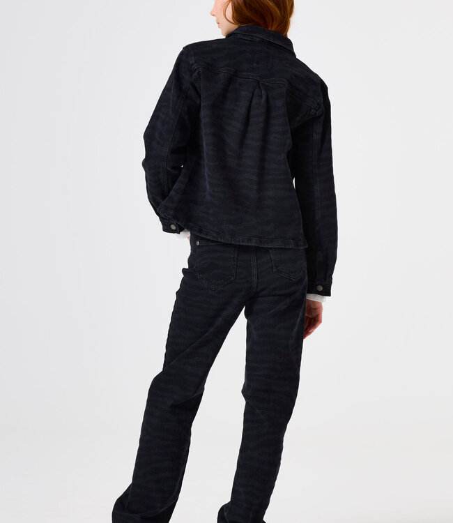 GARCIA JAS JEANS ZEBRA GARCIA TEENS GIRLS BLACK