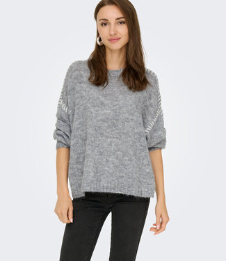 JDY Pull ZOEY STITCH JDY GREY