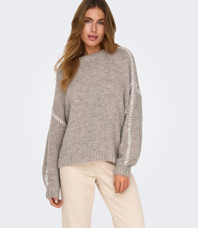 JDY Pull ZOEY STITCH JDY CHATEAU GRAY