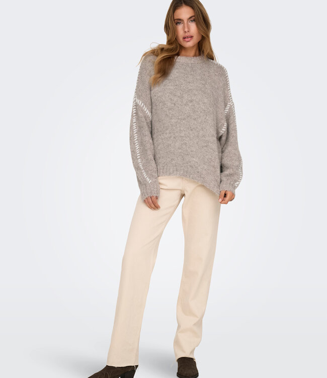 JDY Pull ZOEY STITCH JDY CHATEAU GRAY