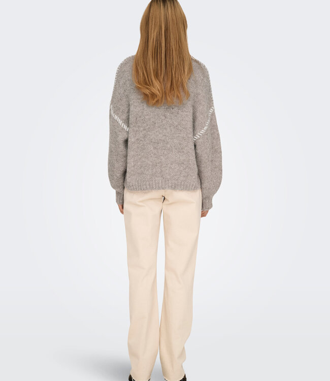 JDY Pull ZOEY STITCH JDY CHATEAU GRAY
