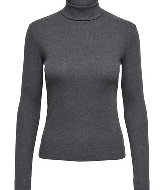 JDY T-Shirt ROLLNECK LUCKY JDY DARK GREY