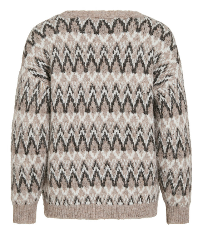 VILA Pull MARGI JACQUARD VILA FALCON
