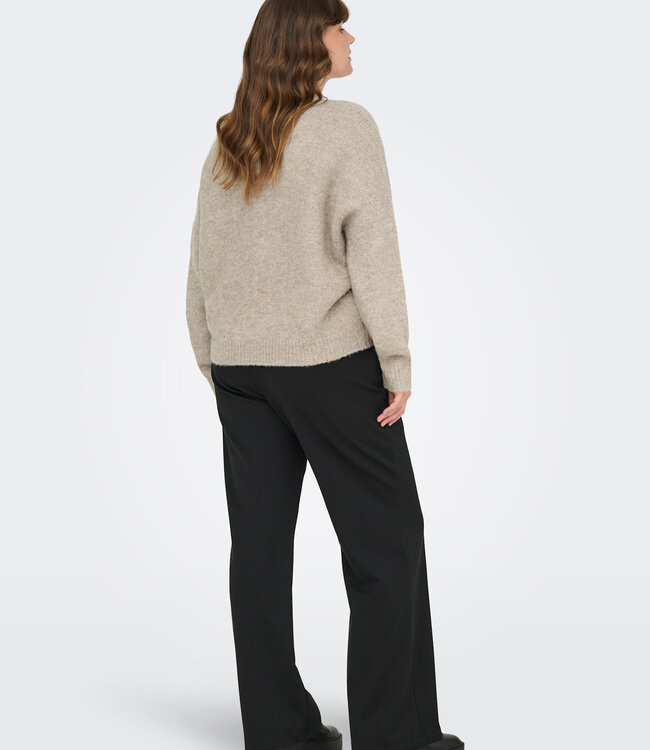 ONLY CARMAKOMA Vest CARDIGAN ZOEY ONLY CARMAKOMA WOODSMOKE