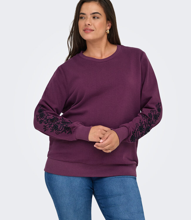 ONLY CARMAKOMA Pull SWEATER JENNA ONLY CARMAKOMA MAIVE EMBROIDERY