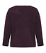 ONLY CARMAKOMA Pull WHITNEY V-NECK ONLY CARMAKOMA MAUVE WINE