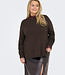 ONLY CARMAKOMA Pull MARGARETHA BUTTON ONLY CARMAKOMA SEAL BROWN
