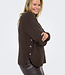 ONLY CARMAKOMA Pull MARGARETHA BUTTON ONLY CARMAKOMA SEAL BROWN