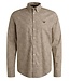 PME LEGEND Hemd LONG SLEEVE PRINT ON PME LEGEND MARRON