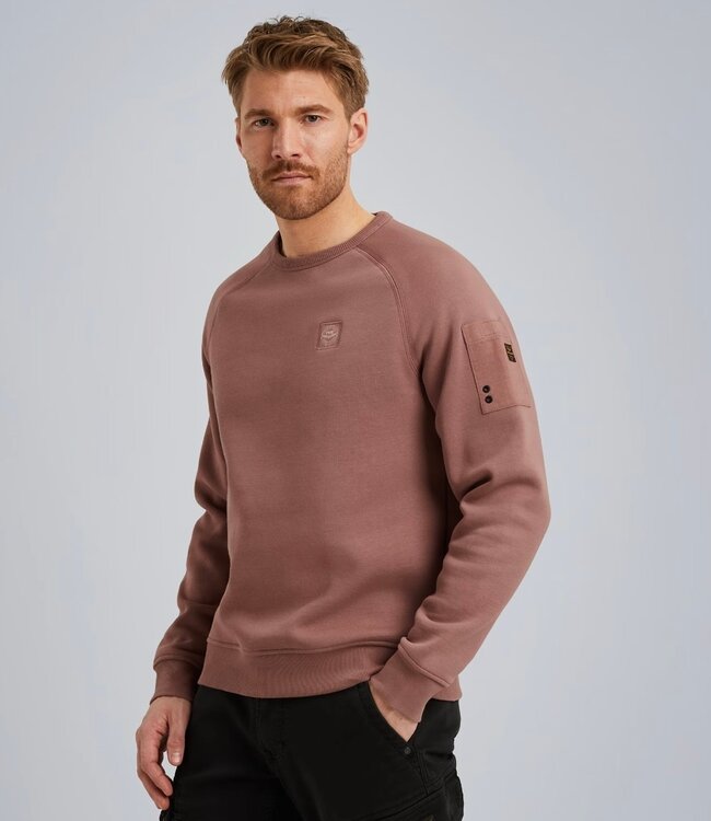 PME LEGEND Pull CREWNECK SOFT FLEECE PME LEGEND BURLWOOD