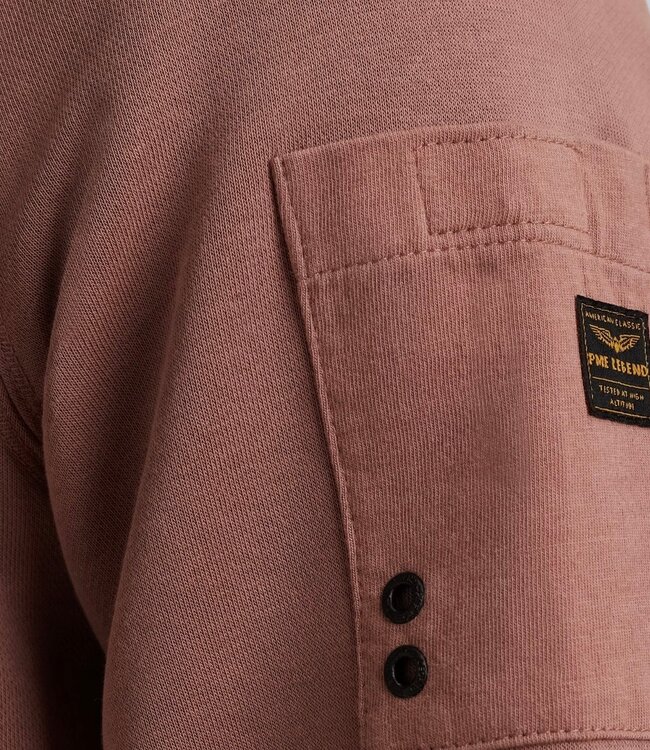 PME LEGEND Pull CREWNECK SOFT FLEECE PME LEGEND BURLWOOD