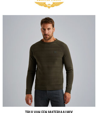PME LEGEND Pull R-NECK SWEAT COMBINATION PME LEGEND BELUGA