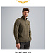 PME LEGEND Pull HALF ZIP COLLAR SOFT BLEND MID GREY MELANGE