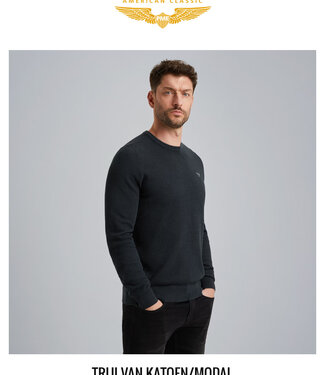 PME LEGEND Pull R-NECK PME LEGEND AMERICAN CLASSIC COTTON MODAL SALUTE