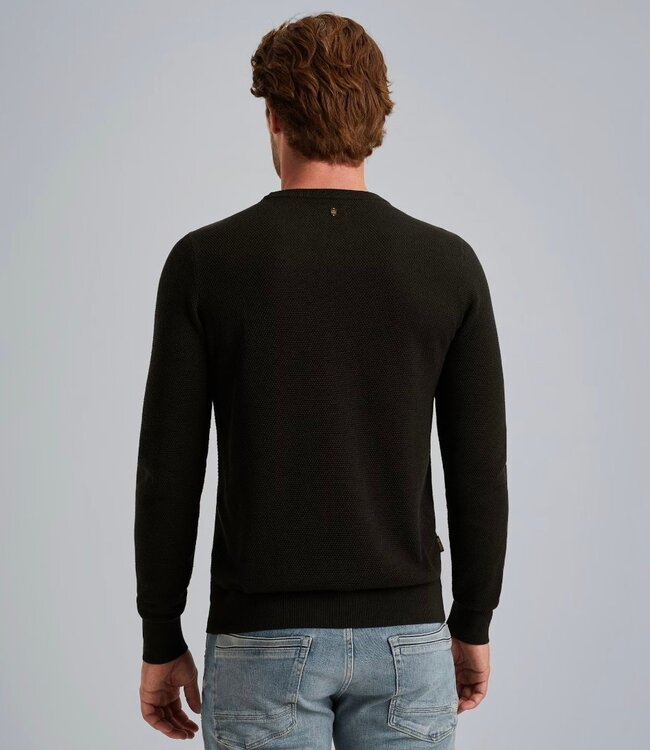 PME LEGEND Pull R-NECK PME LEGEND AMERICAN CLASSIC COTTON MODAL BLACK