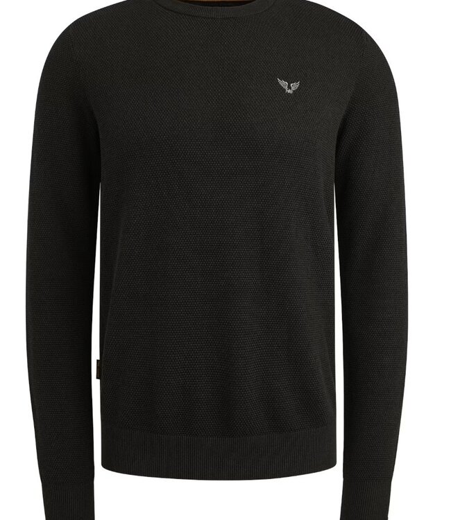 PME LEGEND Pull R-NECK PME LEGEND AMERICAN CLASSIC COTTON MODAL BLACK