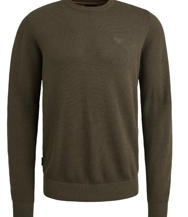 PME LEGEND Pull R-NECK PME LEGEND AMERICAN CLASSIC COTTON MODAL BELUGA