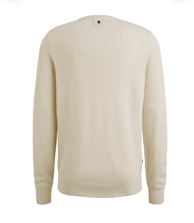 PME LEGEND Pull R-NECK PME LEGEND AMERICAN CLASSIC COTTON MODAL BONE WHITE